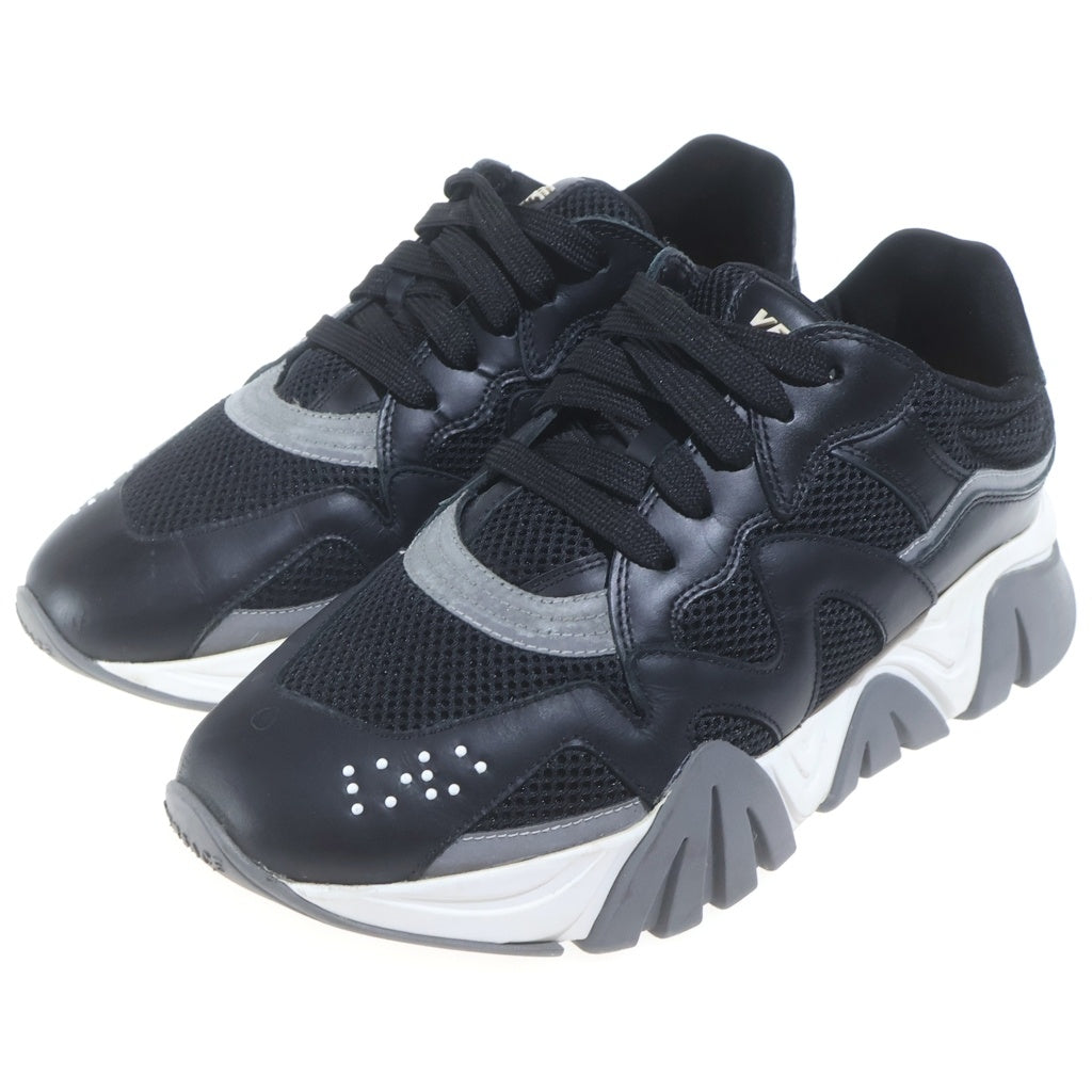 VERSACE(ヴェルサーチ) Squalo Sneakers スクアーロ ローカットスニーカー ブラック