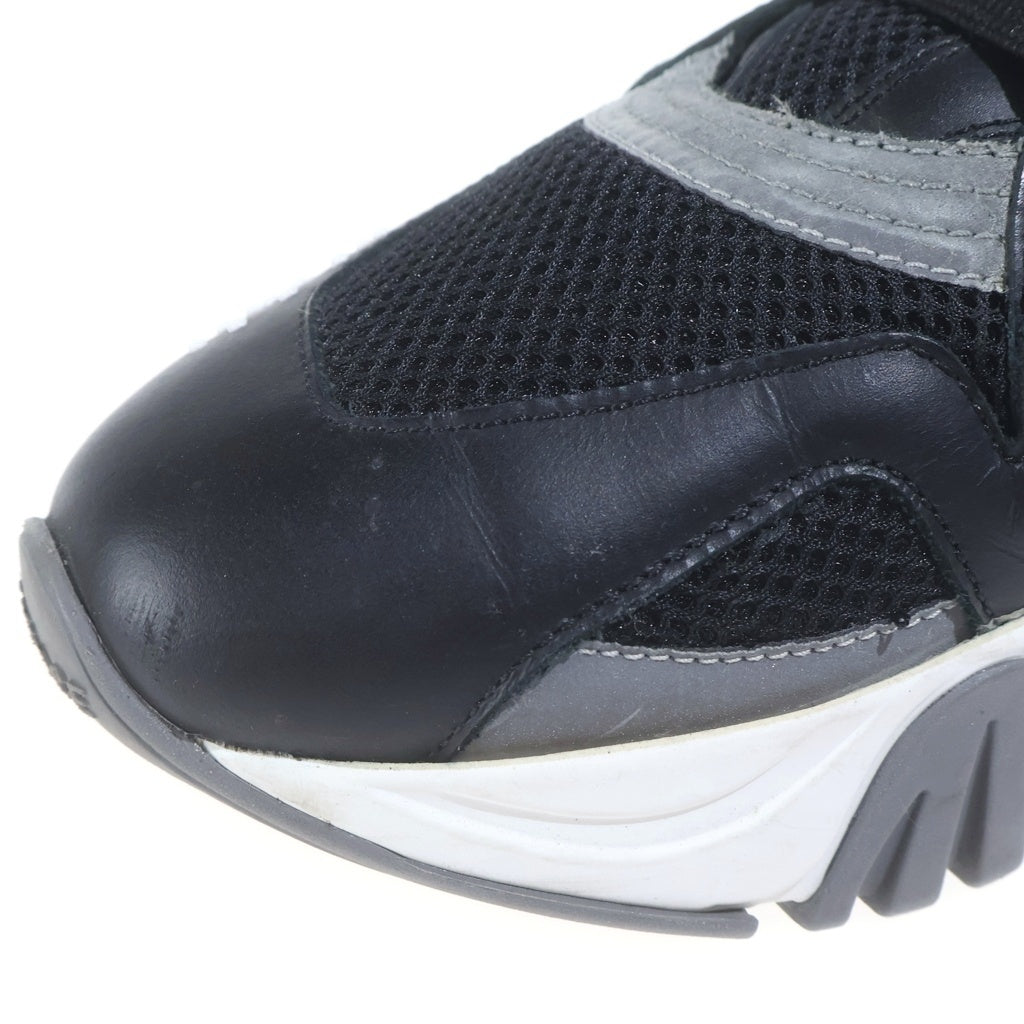 VERSACE(ヴェルサーチ) Squalo Sneakers スクアーロ ローカットスニーカー ブラック