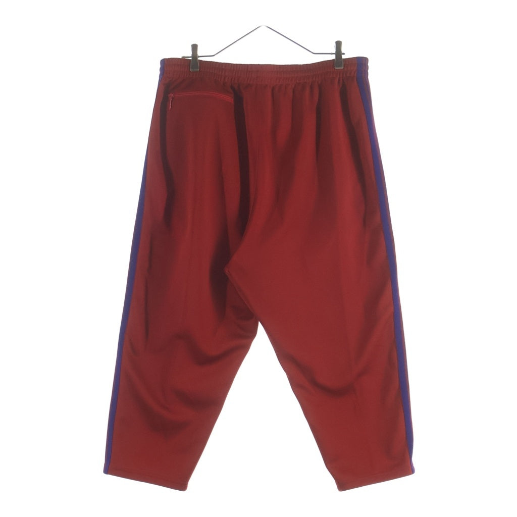 Needles(ニードルス) Poly Smooth Jodhpur Track Pan パピヨン刺繍 サイドライン ポリスムース ジョッパー トラックパンツ レッド/パープル RW321