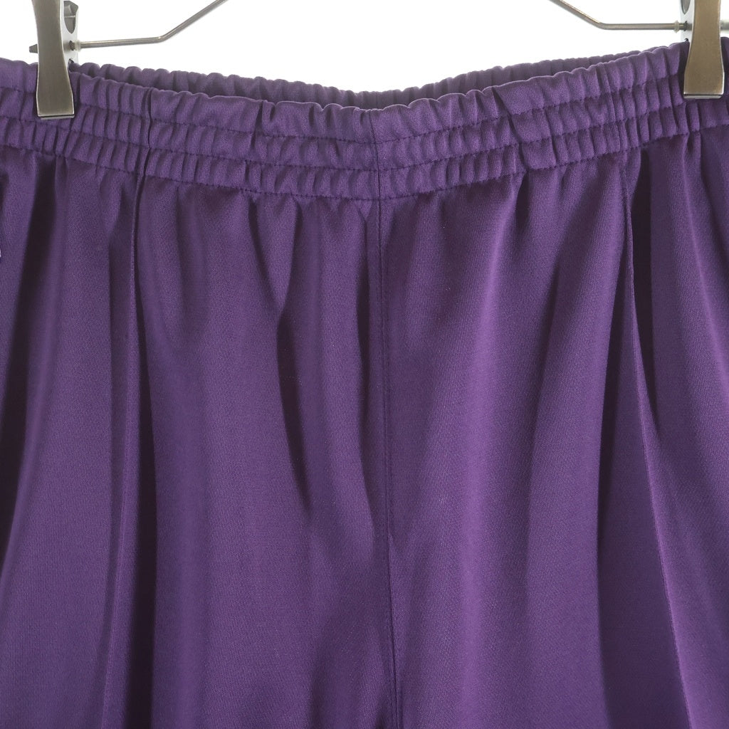 Needles(ニードルス) Poly Smooth Jodhpur Track Pant パピヨン刺繍 サイドライン ポリスムース ジョッパー トラックパンツ パープル/イエロー QV312