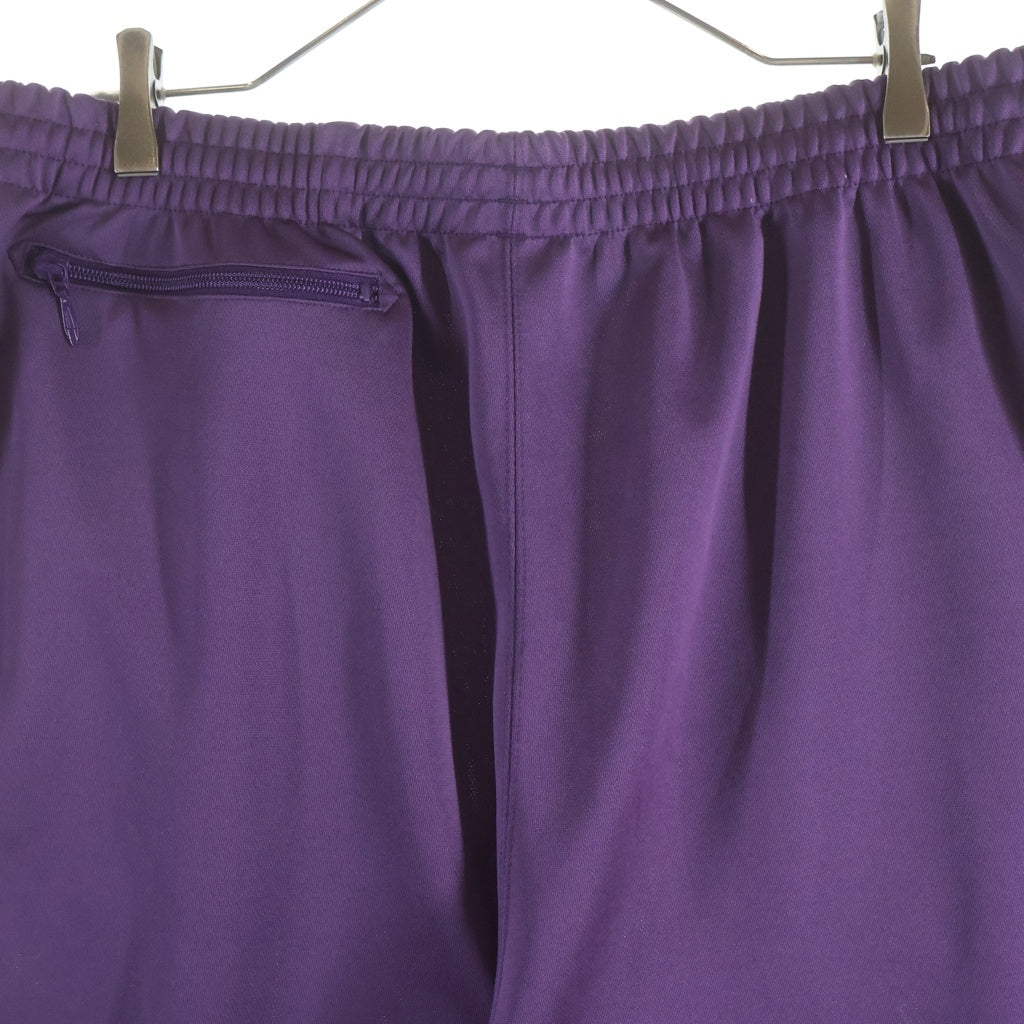 Needles(ニードルス) Poly Smooth Jodhpur Track Pant パピヨン刺繍 サイドライン ポリスムース ジョッパー トラックパンツ パープル/イエロー QV312