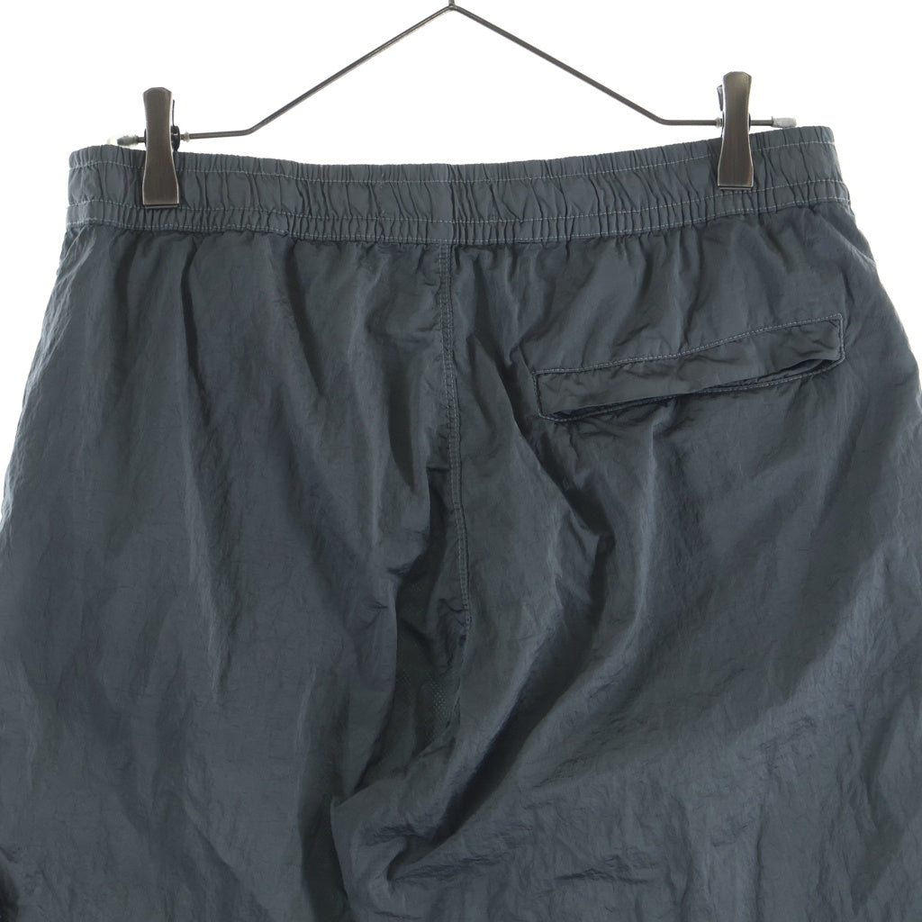 STONE ISLAND(ストーンアイランド) Nylon Metal Econyl Pants ロゴワッペン刺繍 ナイロン メタル エコニール ジョガーパンツ シルバー K2S153100013S0019