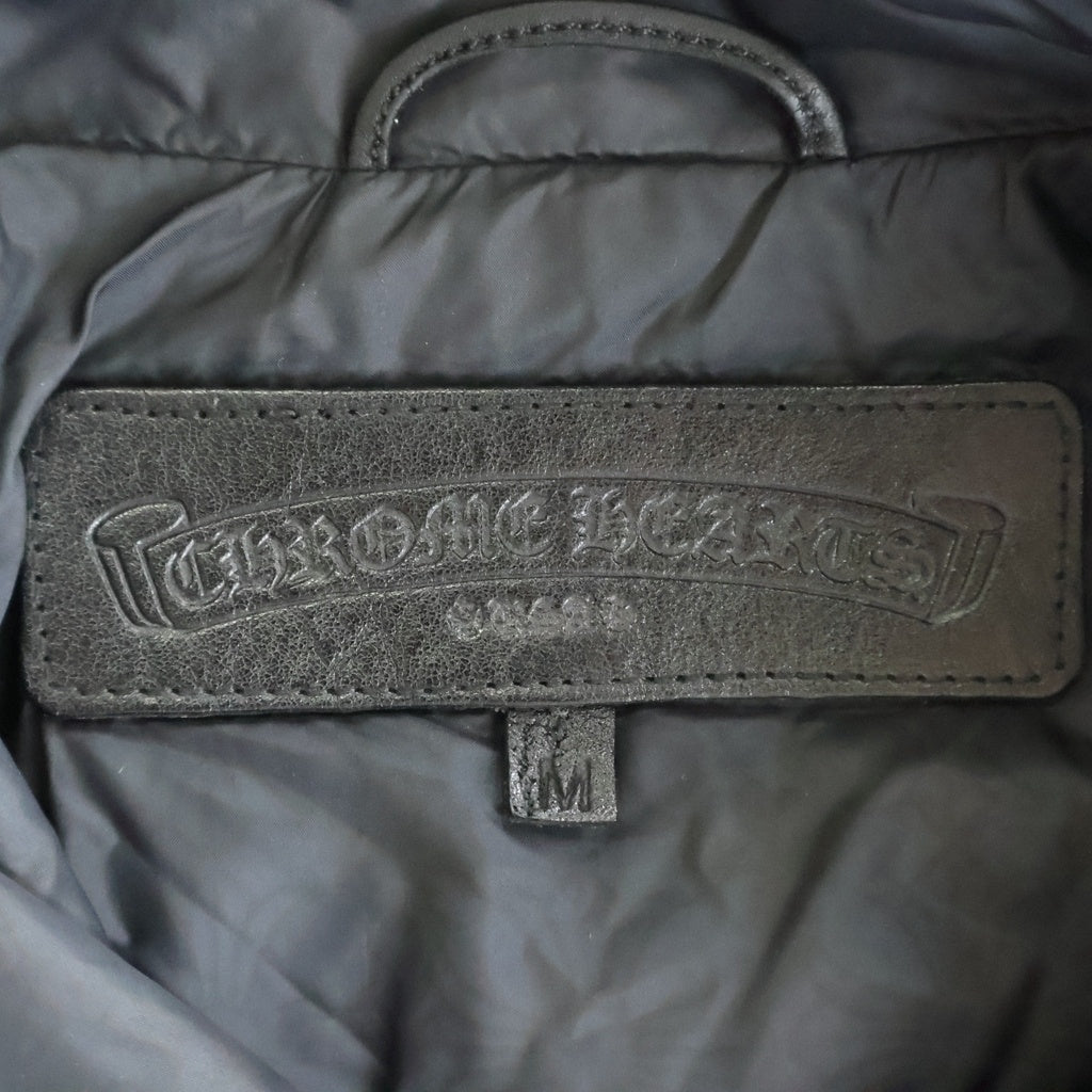 CHROME HEARTS(クロムハーツ) RIGGINS FBRC CHプラス総柄 コーチジャケット ブラック -