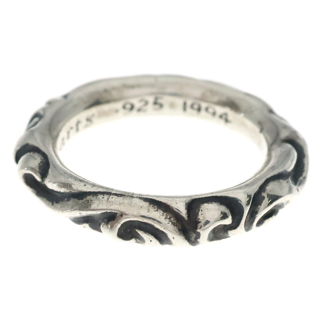 CHROME HEARTS(クロムハーツ) SCRL BAND スクロールバンド リング シルバー BCA351