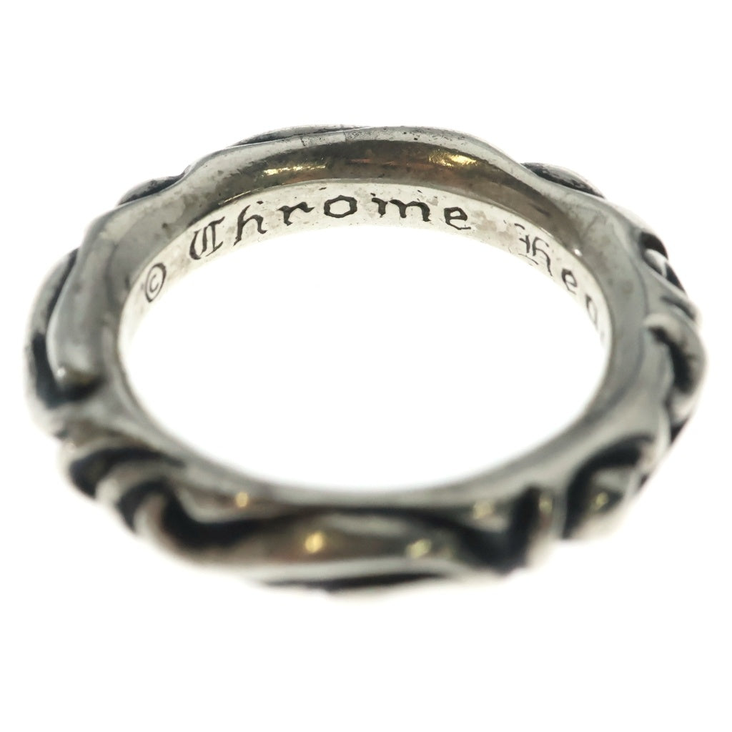 CHROME HEARTS(クロムハーツ) SCRL BAND スクロールバンド リング シルバー BCA351