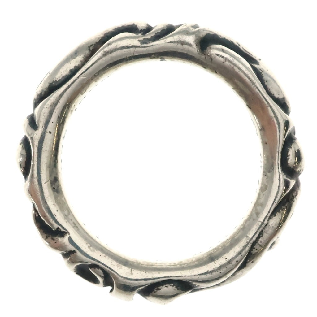 CHROME HEARTS(クロムハーツ) SCRL BAND スクロールバンド リング シルバー BCA351