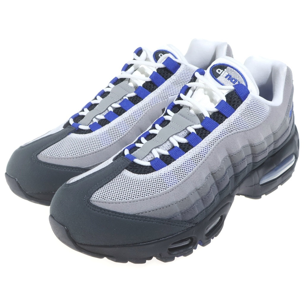 NIKE(ナイキ) WMNS AIR MAX 95 OG BIG BUBBLE OLD ROYAL HJ5996-001 ウィメンズ エアマックス95 ビッグバブル ローカットスニーカー グレー US11/28cm レディース