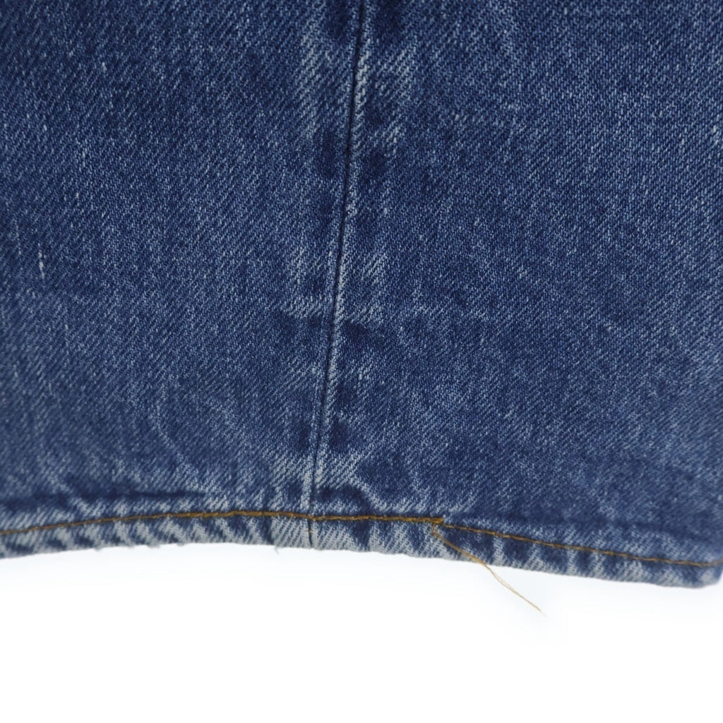 Levi's(リーバイス) 70S VINTAGE 501 66後期 ボタン裏6 スモールE 不均等V 赤耳 並行 チェーンステッチ ボタンフライデニムパンツ ジーンズ インディゴ -