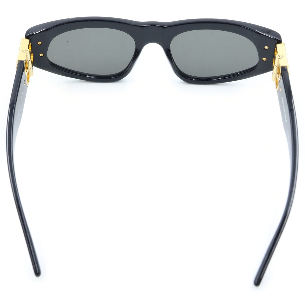 BALENCIAGA(バレンシアガ) キャットアイ サングラス サイドBBロゴ アイウェア 眼鏡 ブラック BB0095S レディース