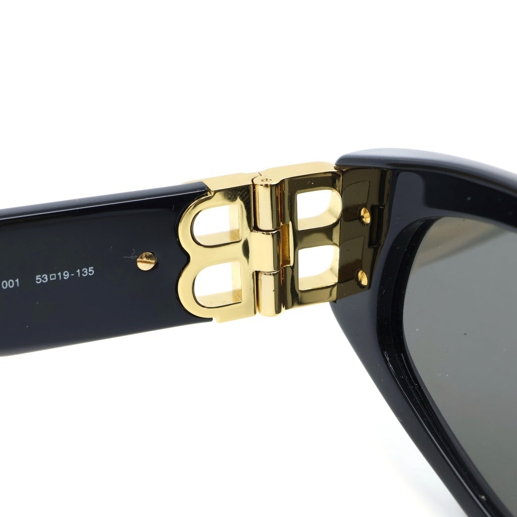 BALENCIAGA(バレンシアガ) キャットアイ サングラス サイドBBロゴ アイウェア 眼鏡 ブラック BB0095S レディース