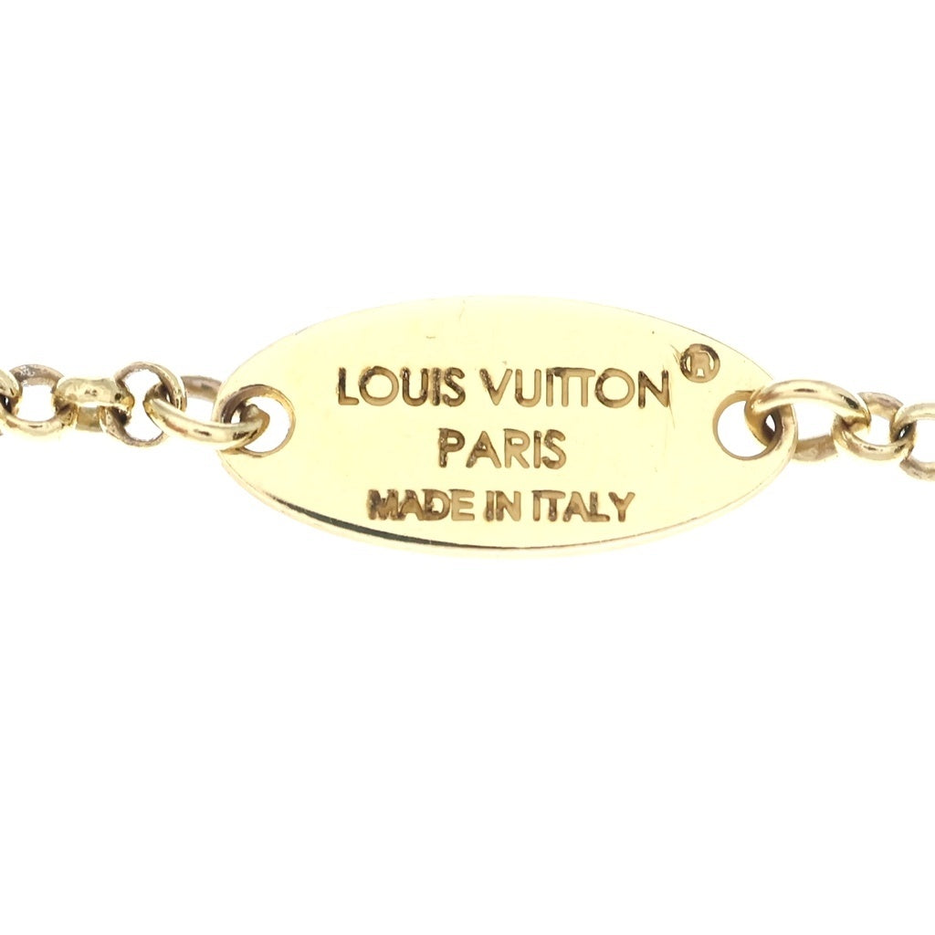 LOUIS VUITTON(ルイヴィトン) LV ハートモチーフ パールブレスレット ゴールド M1105A レディース
