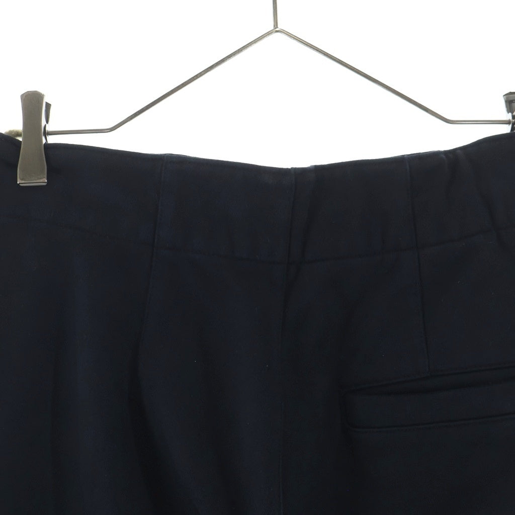 DRIES VAN NOTEN(ドリスヴァンノッテン) 25AW HADIUM ハディウム ワイドスウェットロングパンツ ブラック 252-011139-2611 レディース