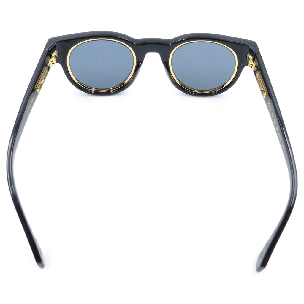 LOUIS VUITTON(ルイヴィトン) LV レガシー・ラウンド サイドロゴ アイウェア サングラス 眼鏡 45□24 145 ブラック/ゴールド Z2506U