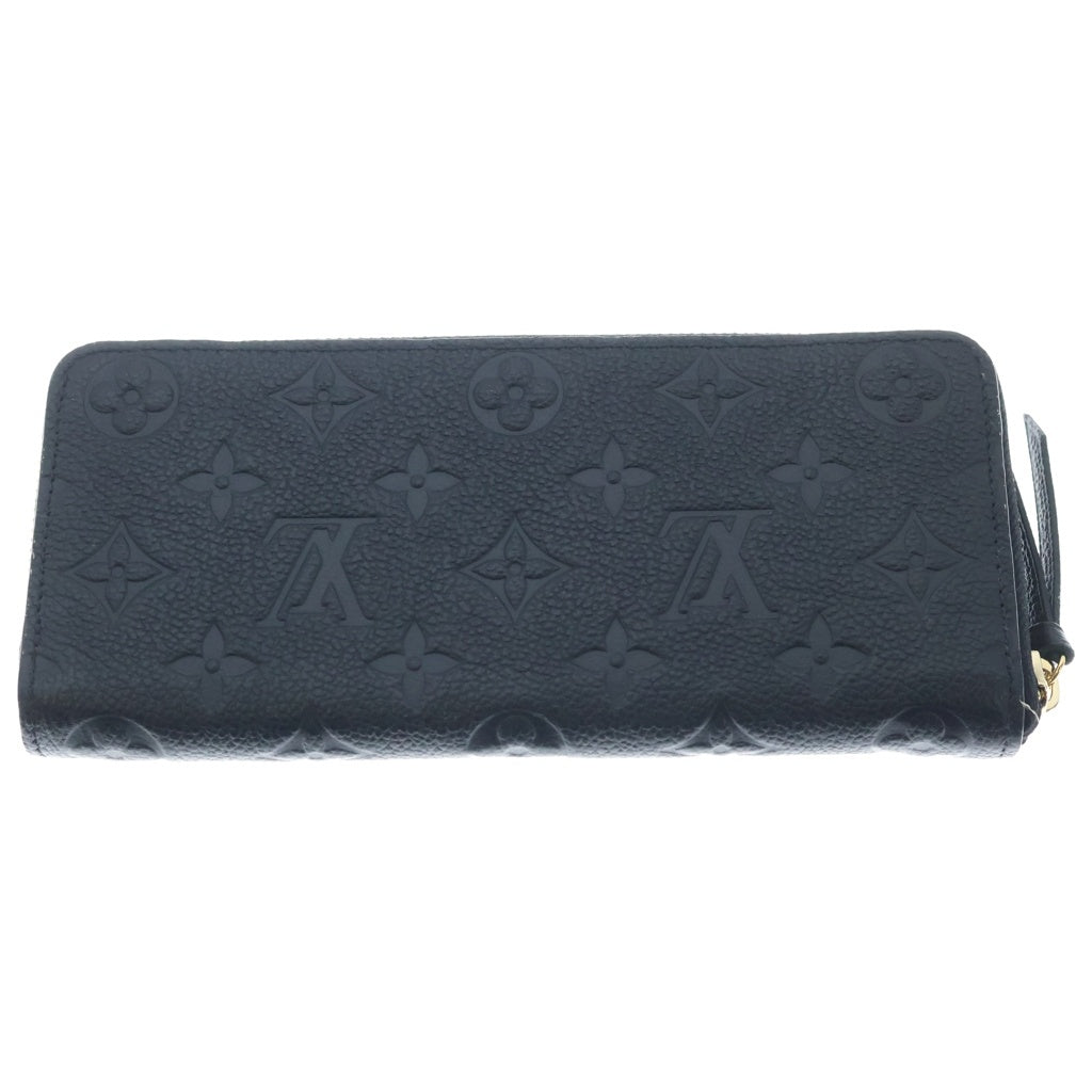 LOUIS VUITTON(ルイヴィトン) モノグラム アンプラント ジッピーウォレット・ホリゾンタル レザー長財布 M11721 ブラック