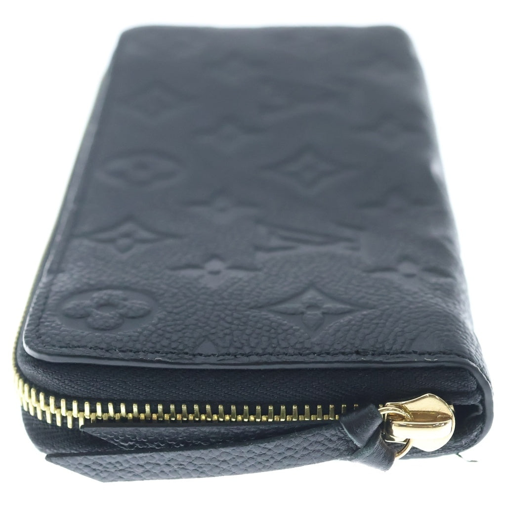 LOUIS VUITTON(ルイヴィトン) モノグラム アンプラント ジッピーウォレット・ホリゾンタル レザー長財布 M11721 ブラック