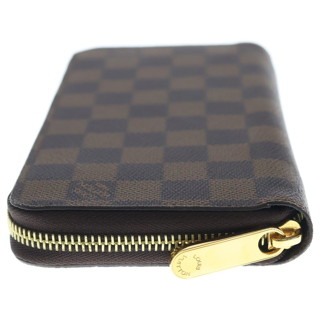 LOUIS VUITTON(ルイヴィトン) ダミエ ジッピー・ウォレット ラウンドジップ 長財布 ブラウン N41661