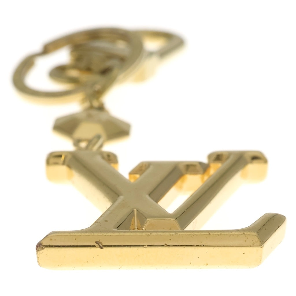 LOUIS VUITTON(ルイヴィトン) ポルト・クレ LVファセット ロゴキーリング ゴールド M65216