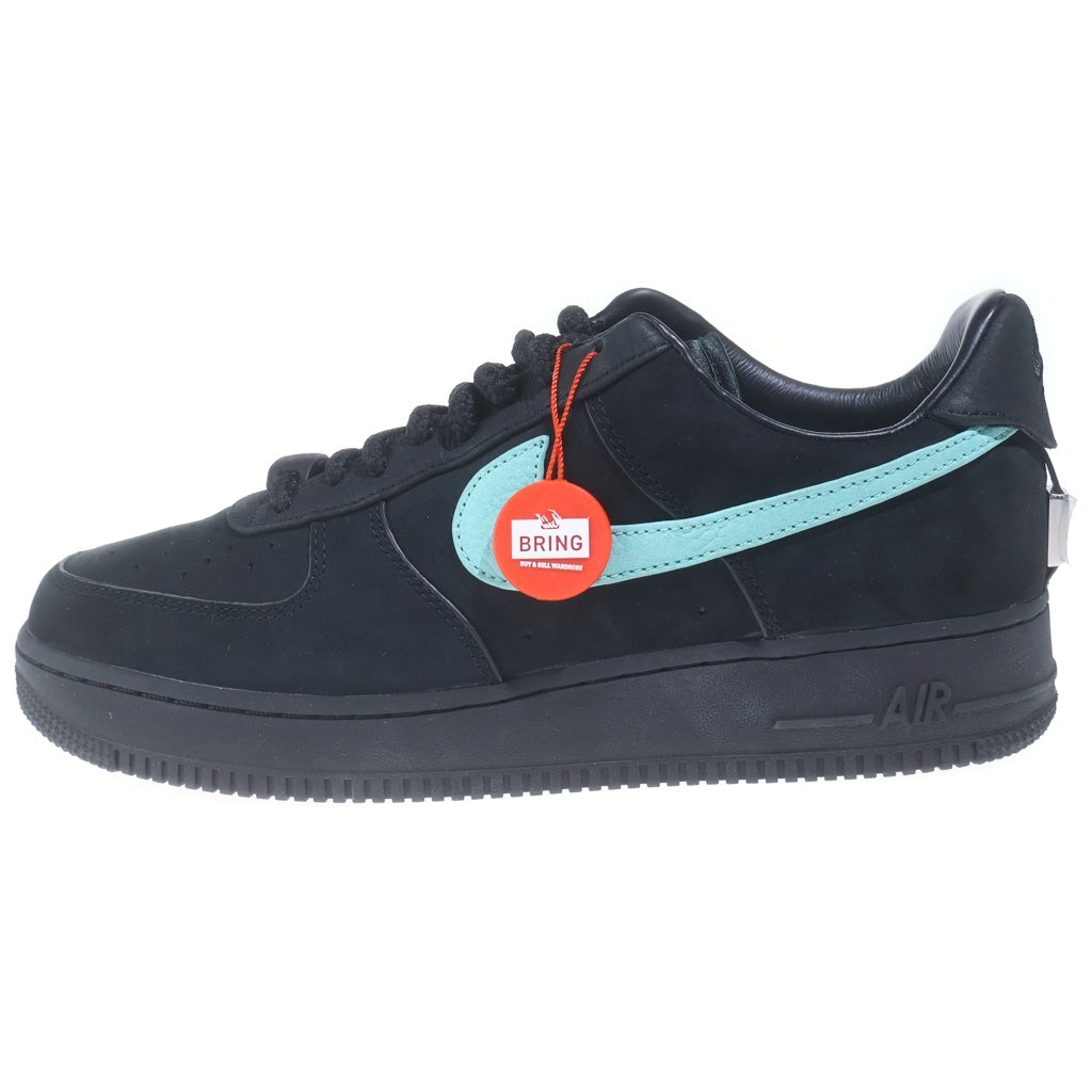 NIKE(ナイキ) ×TIFFANY&CO AIR FORCE 1 LOW 1837 BLACK ティファニー エアフォース1 ローカットスニーカー ブラック/ブルー DZ1382-001