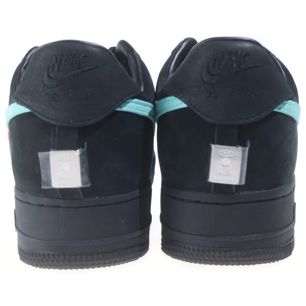NIKE(ナイキ) ×TIFFANY&CO AIR FORCE 1 LOW 1837 BLACK ティファニー エアフォース1 ローカットスニーカー ブラック/ブルー DZ1382-001