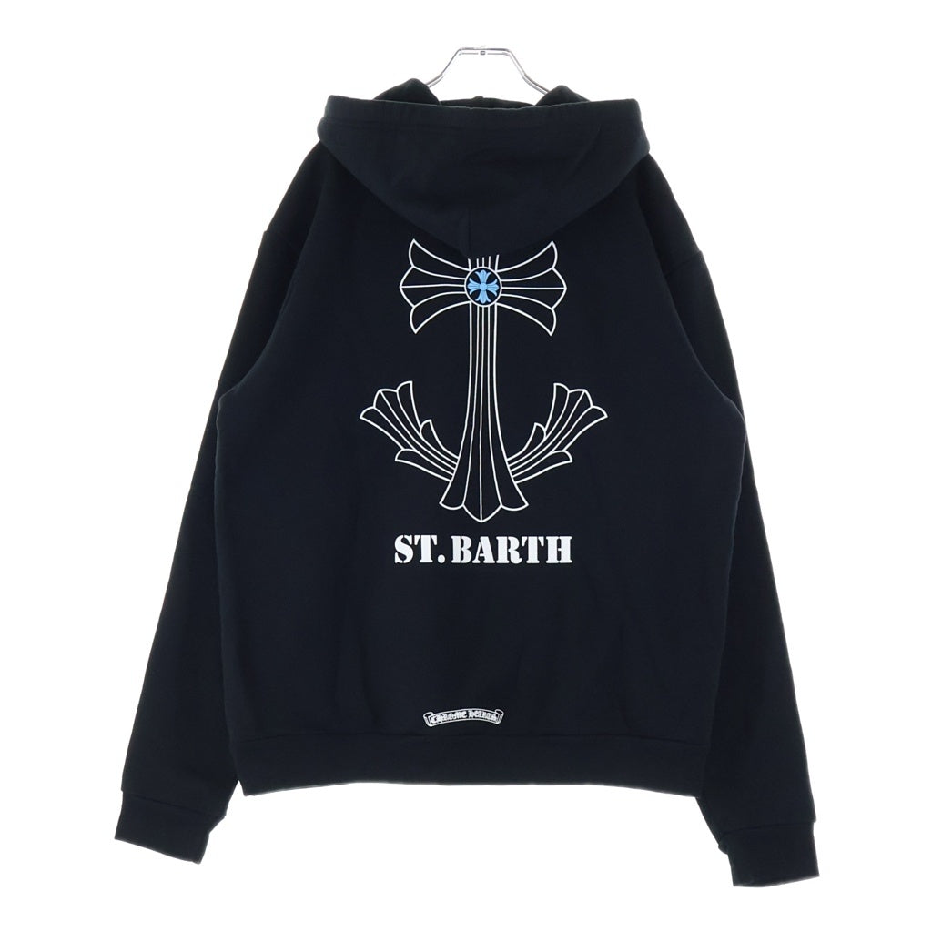 CHROME HEARTS(クロムハーツ) ST.BARTH LIMITED CH PLUS GOODIE セントバース限定 CHプラス プルーオーバー長袖スウェットパーカー フーディ ブラック