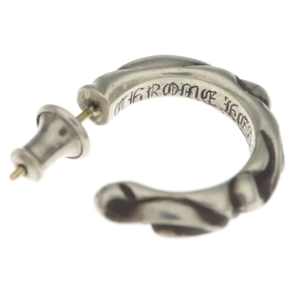 CHROME HEARTS(クロムハーツ) HOOP SCROOL スクロール フープピアス シルバー BCA102