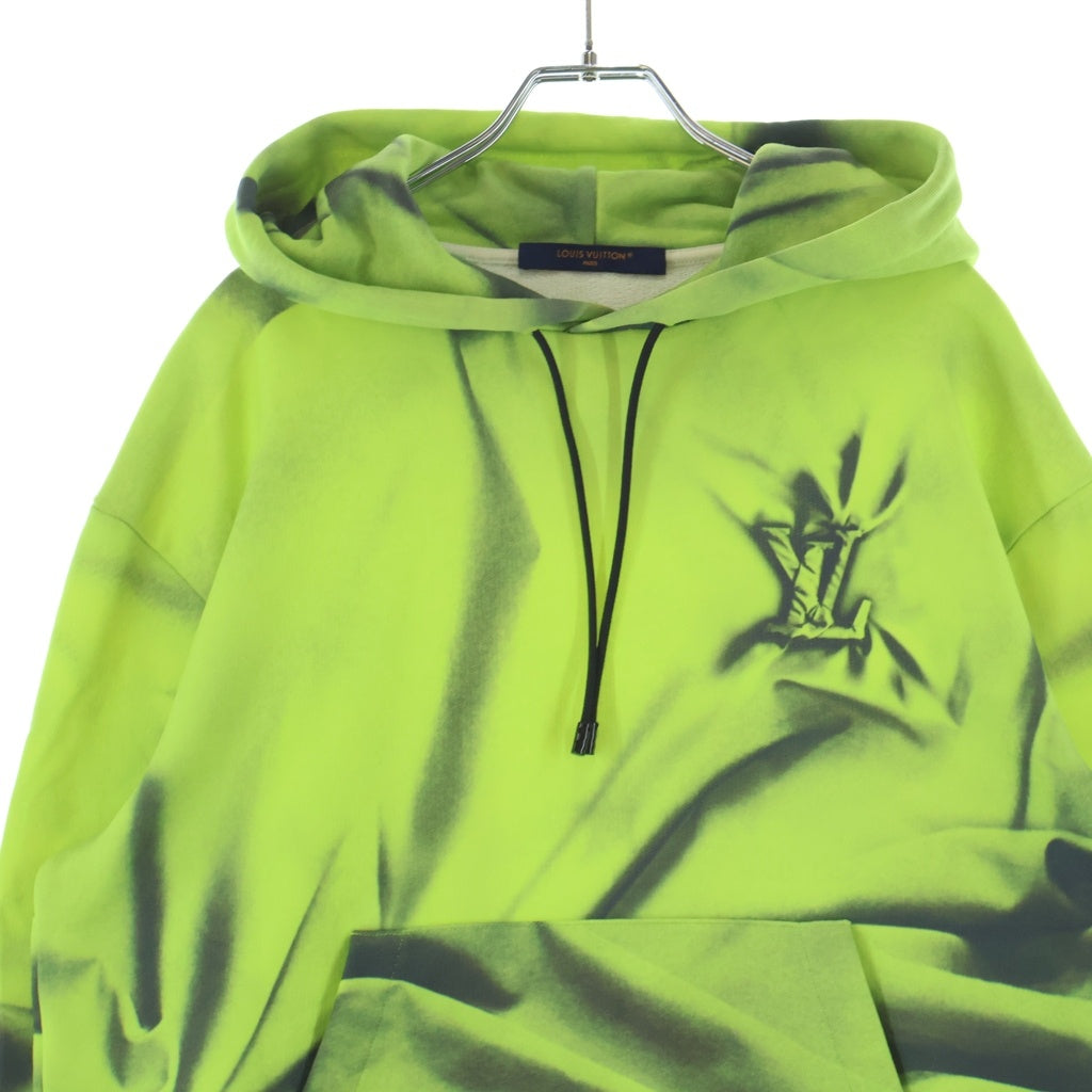 LOUIS VUITTON(ルイヴィトン) 23AW Monogram Signature Sweat Pullover Hoodie RM232M ZE5 HPY20W モノグラム シグネチャー プルオーバー長袖スウェットパーカー フーディー グリーン