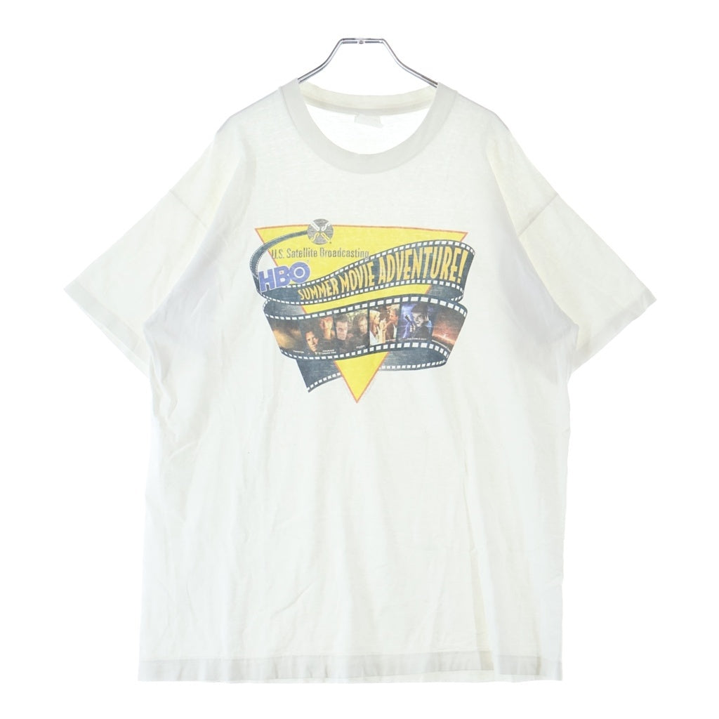 VINTAGE(ヴィンテージ) 90S HBO SUMMER MOVIE ADVENTURE! FRUIT OF THE LOOM クルーネック半袖Tシャツカットソー