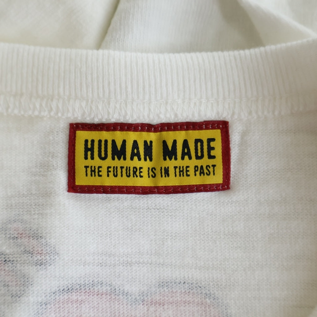 HUMAN MADE(ヒューマンメイド) ×Pokemon ポケモン コイキング クルーネック半袖Tシャツカットソー ホワイト H10706