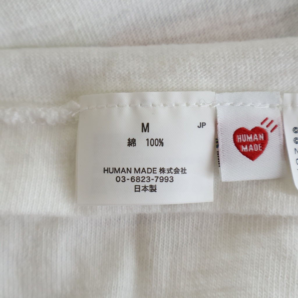 HUMAN MADE(ヒューマンメイド) ×Pokemon ポケモン コイキング クルーネック半袖Tシャツカットソー ホワイト H10706