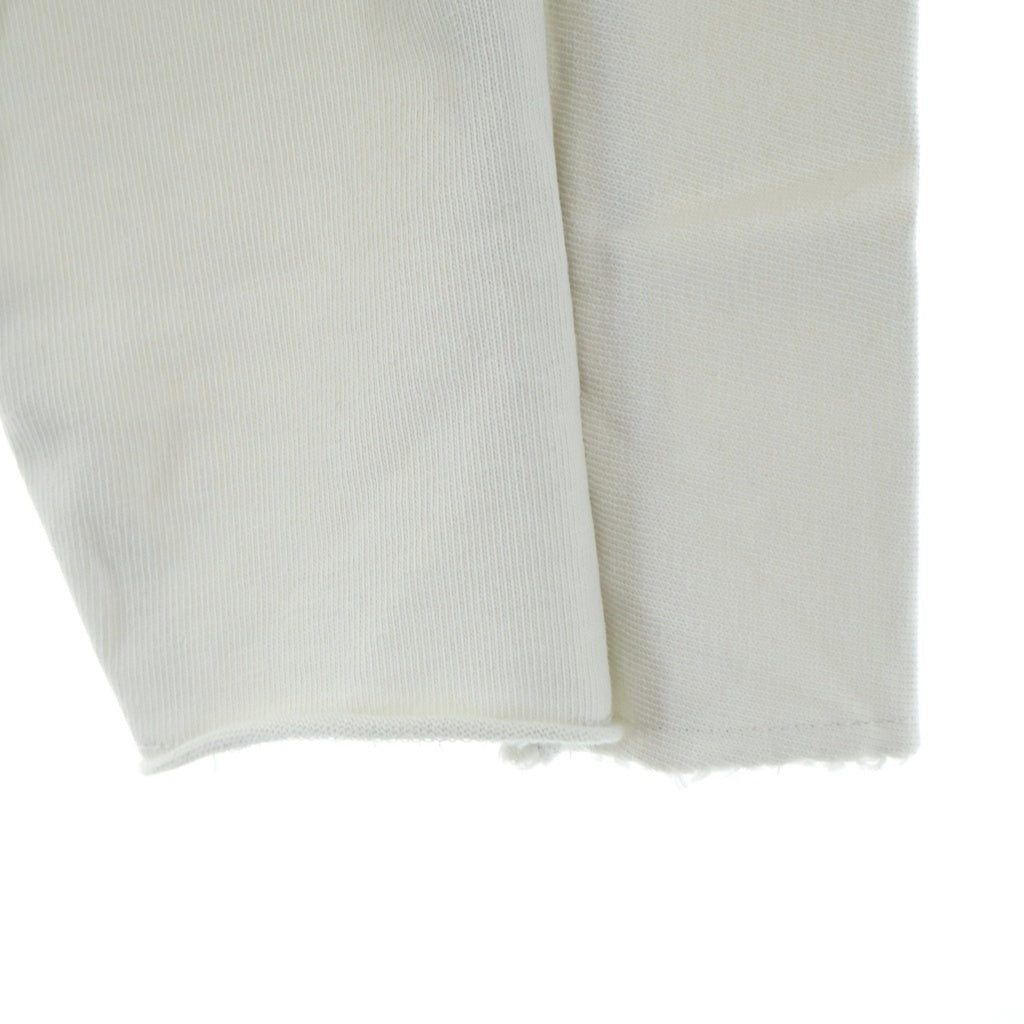 entire studios(エンタイア スタジオ) HEAVY LS TEE ヘビー コットンクルーネック長袖Tシャツカットソー ロンT アイボリー ES2486RIM