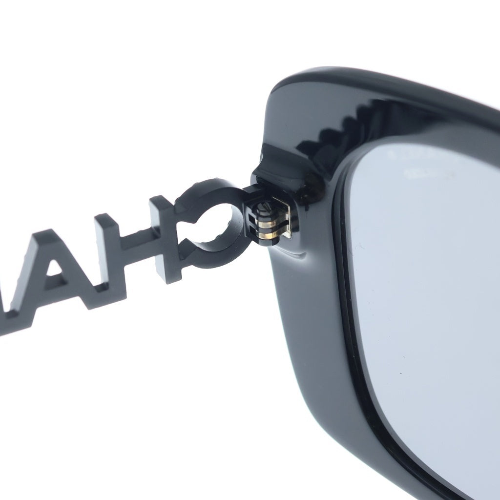 CHANEL(シャネル) サイドロゴ ラインストーン アイウェア サングラス 眼鏡 53□17 140 ブラック 5422-B レディース