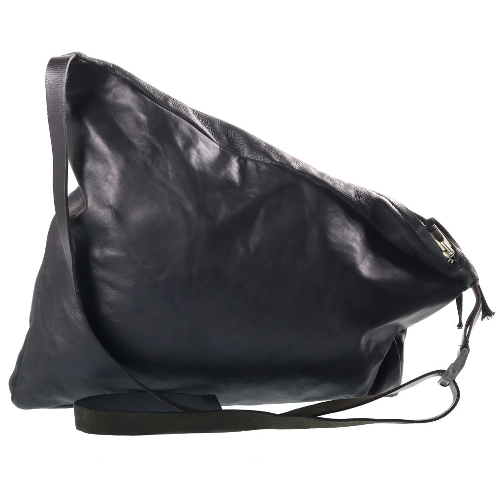 NO BRAND(ノーブランド) werkschwarz WERK21P カウレザー クロスボディバッグ ショルダーバッグ ブラック
