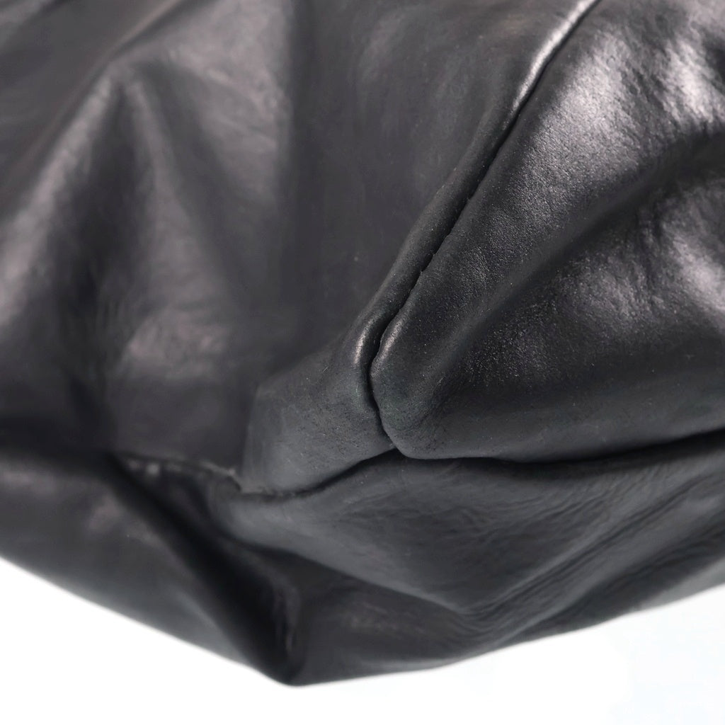 NO BRAND(ノーブランド) werkschwarz WERK21P カウレザー クロスボディバッグ ショルダーバッグ ブラック