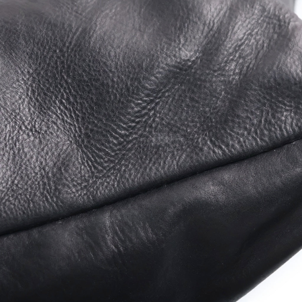 NO BRAND(ノーブランド) werkschwarz WERK21P カウレザー クロスボディバッグ ショルダーバッグ ブラック