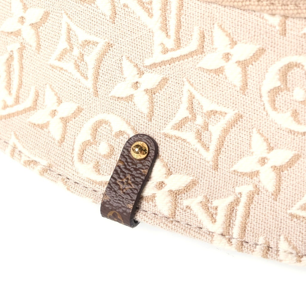 LOUIS VUITTON(ルイヴィトン) 26SS バケットハット モノグラム エンブレム 帽子 ベージュ M5650M レディース