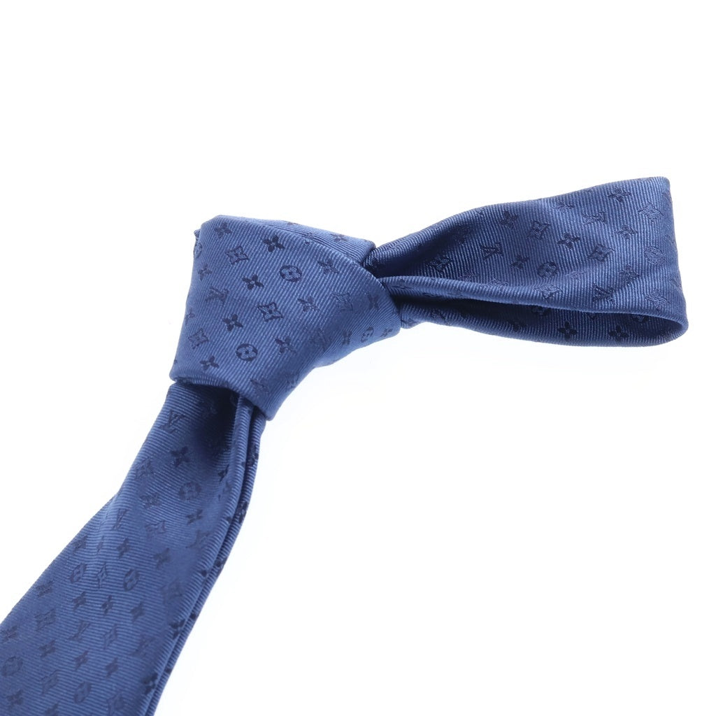 LOUIS VUITTON(ルイヴィトン) ネクタイ・ネオ モノグラミッシム 8CM ブルー M75988