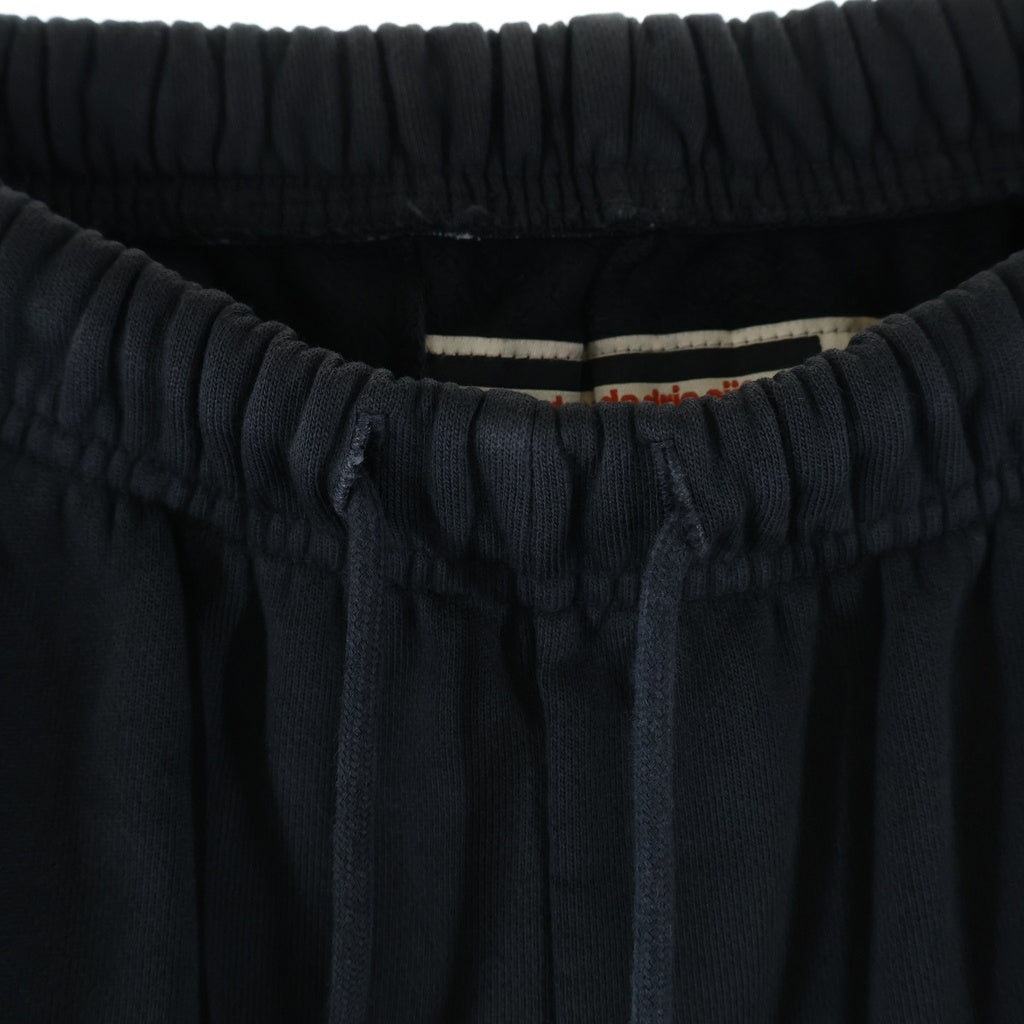RRR123 RIVINGTON roi Rebis(リヴィントンロイレビス) FASTING FOR FASTER SWEATPANTS ヴィンテージ加工スウェットパンツ ブラック