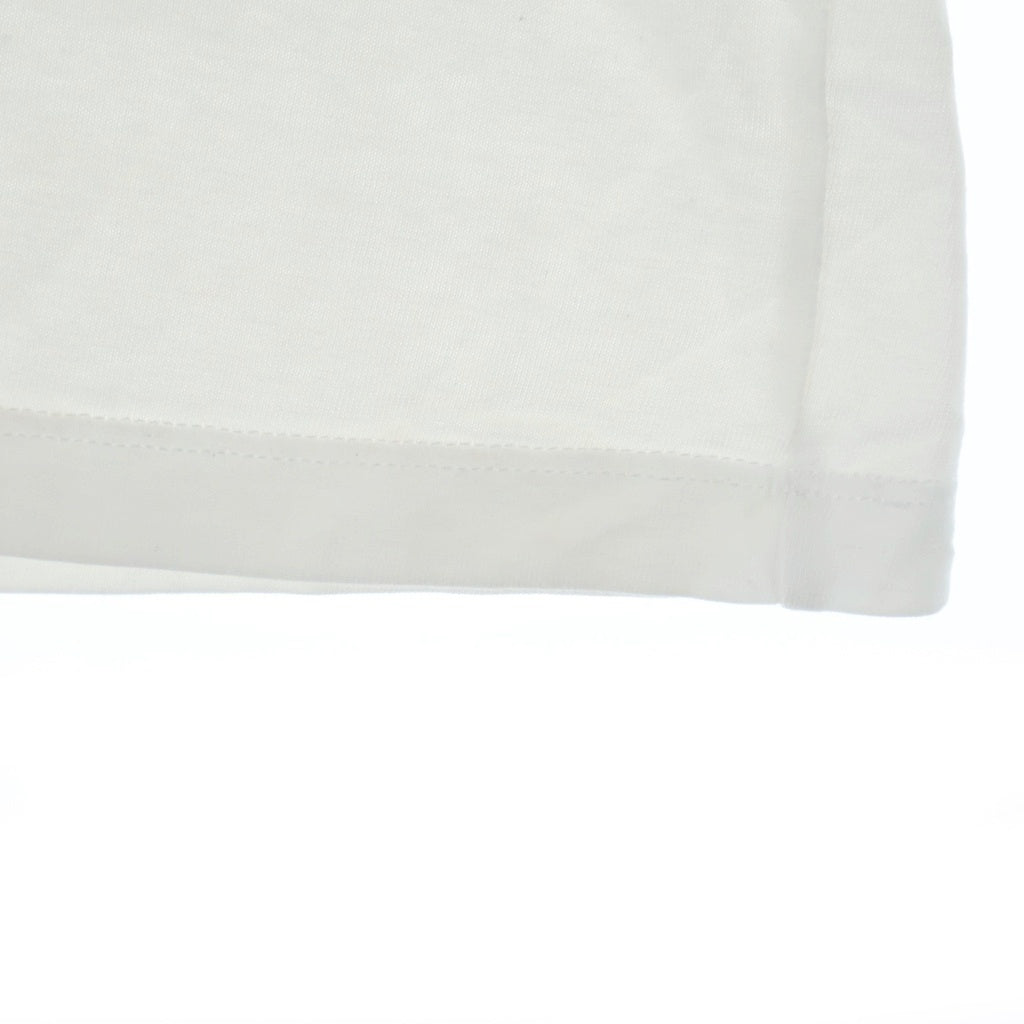 LOEWE(ロエベ) Relaxed Fit リラックスフィット 胸ポケットアナグラム刺繍 クルーネック半袖Tシャツカットソー ホワイト H526Y22XBC