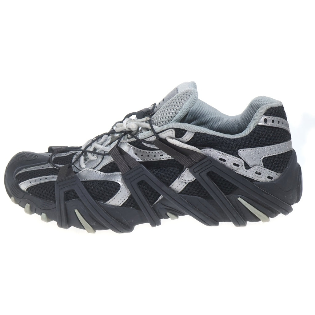 DIESEL(ディーゼル) S-PROTOTYPE CR LACE X メッシュローカットスニーカー ブラック/シルバー Y03274