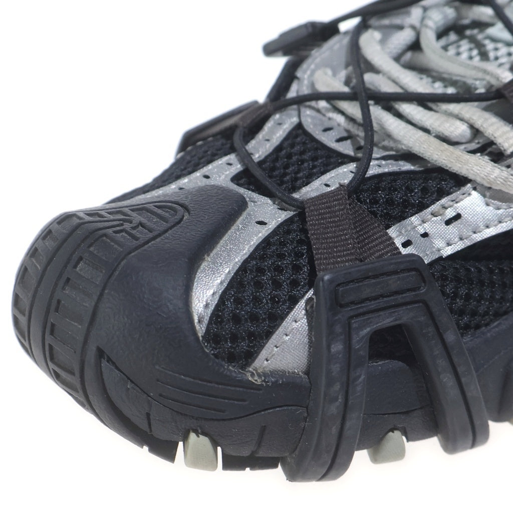 DIESEL(ディーゼル) S-PROTOTYPE CR LACE X メッシュローカットスニーカー ブラック/シルバー Y03274