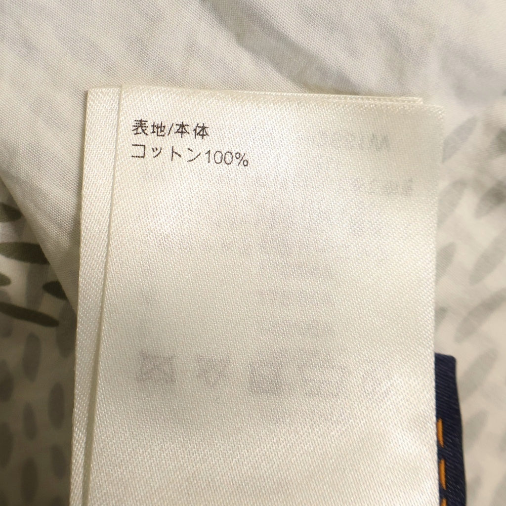 LOUIS VUITTON(ルイヴィトン) 24SS ダミエパターン ロングスリーブ 長袖シャツ ホワイト RM241-HQT-HQS81W