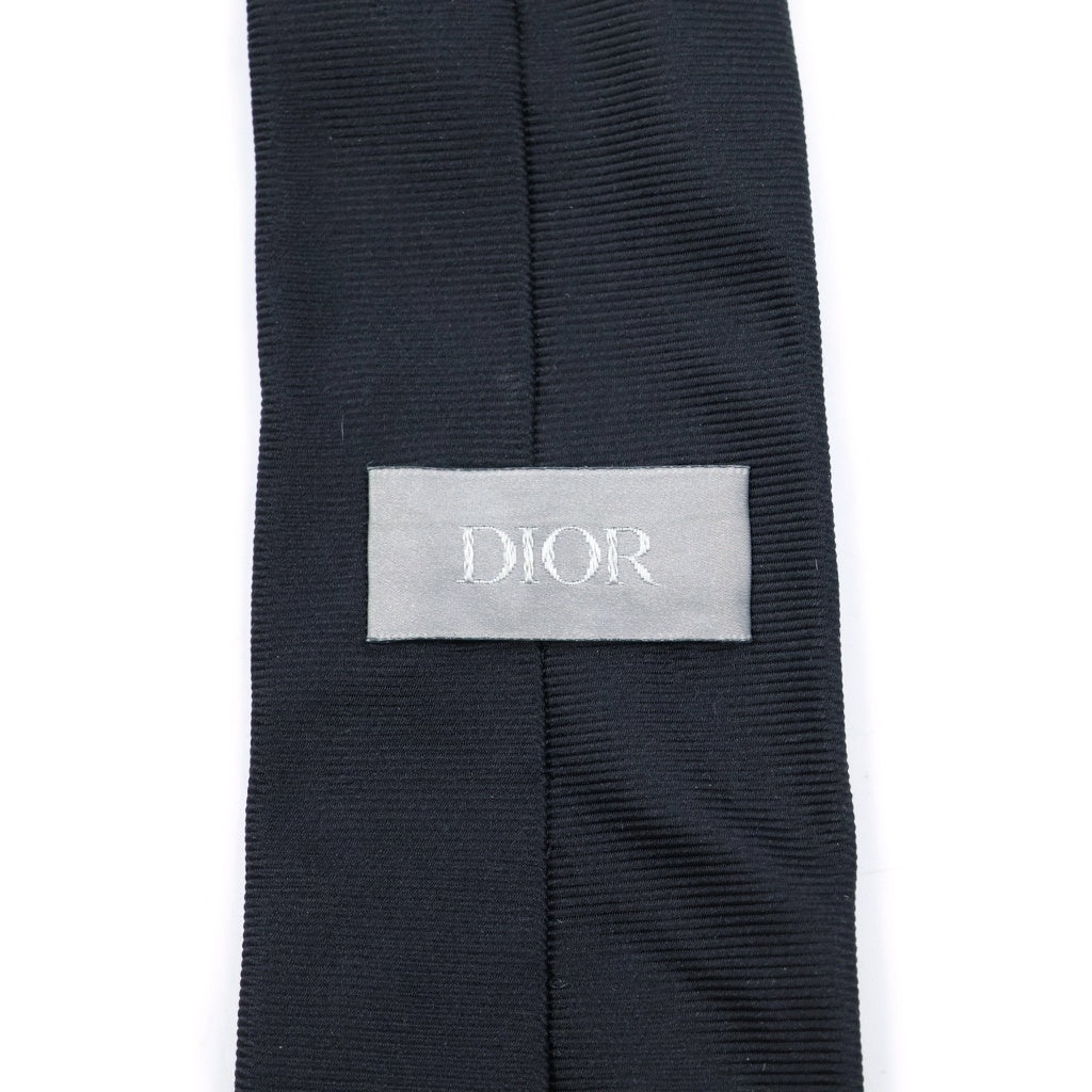 DIOR(ディオール) CDアイコンロゴ シルクネクタイ ブラック