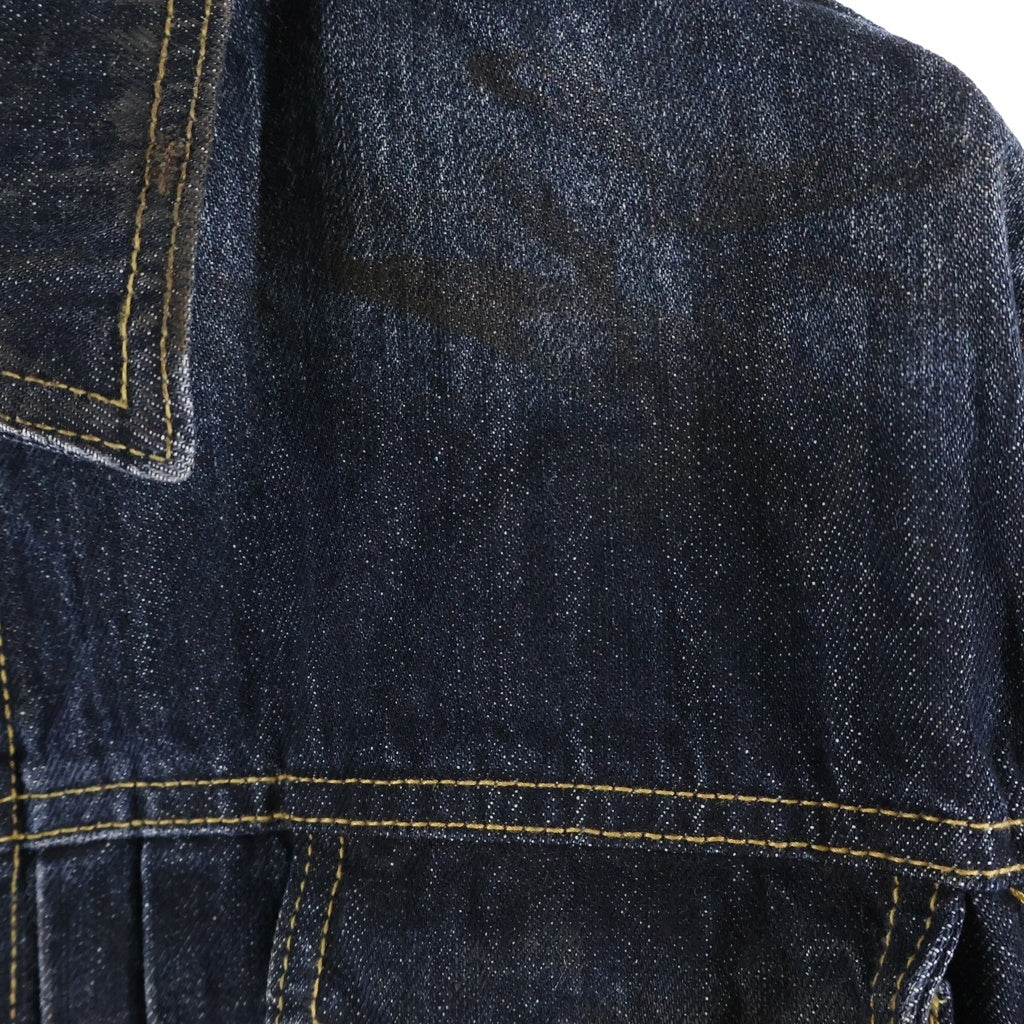 THUG CLUB(サグクラブ) BURN DOWN DENIM JACKET デニムジャケット インディゴ TC25JK0801