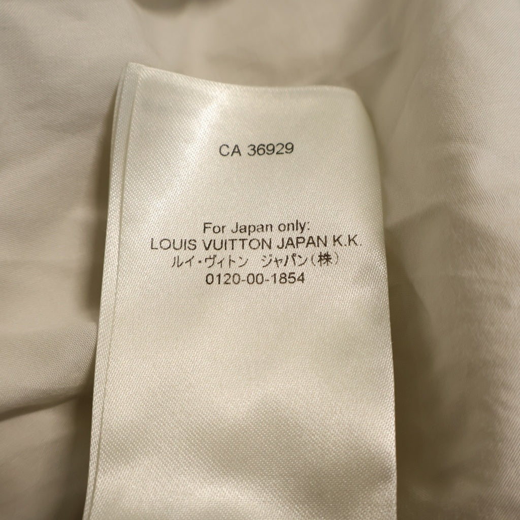 LOUIS VUITTON(ルイヴィトン) 23AW LV Bird S/S Shirt LVロゴ バードプリント 半袖シャツ ホワイト RM232 AVE HPS72W