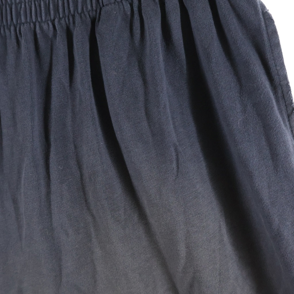 BALENCIAGA(バレンシアガ) 24AW LARGE SHORTS ロゴプリント ラージショーツ ショートパンツ ブラック 795261
