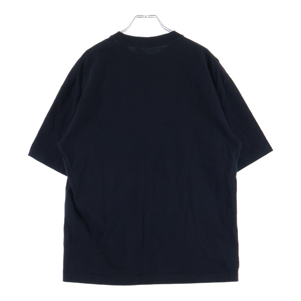 BALENCIAGA(バレンシアガ) 22AW ロゴ ダメージ加工 コットン クルーネック半袖Tシャツ カットソー 612966