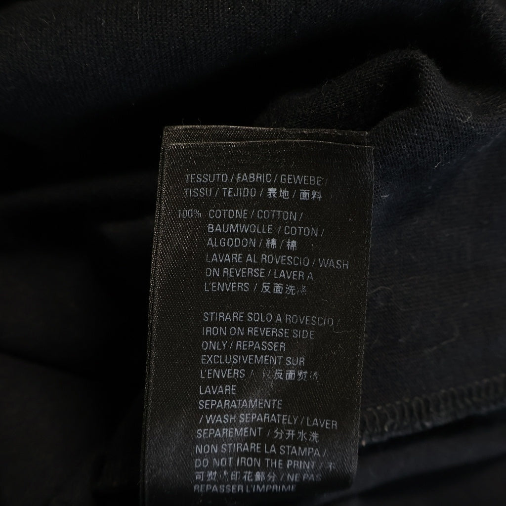 BALENCIAGA(バレンシアガ) 22AW ロゴ ダメージ加工 コットン クルーネック半袖Tシャツ カットソー 612966