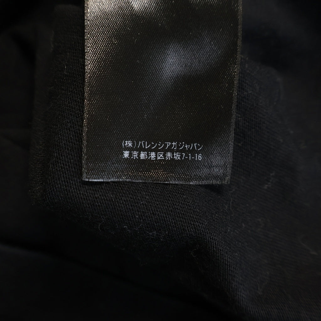 BALENCIAGA(バレンシアガ) 22AW ロゴ ダメージ加工 コットン クルーネック半袖Tシャツ カットソー 612966