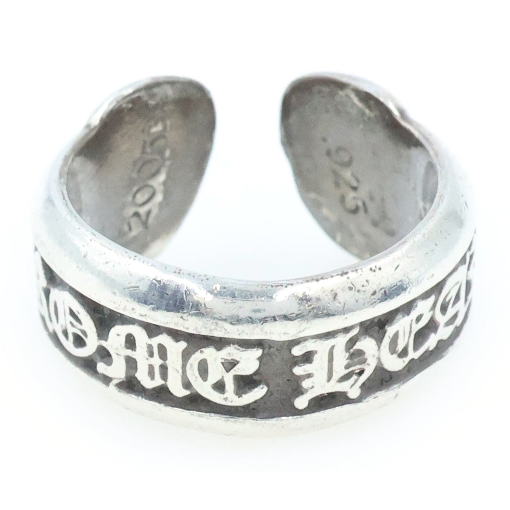 CHROME HEARTS(クロムハーツ) SM SCROLL LABEL スモールスクロールラベル リング シルバー BCA413 レディース