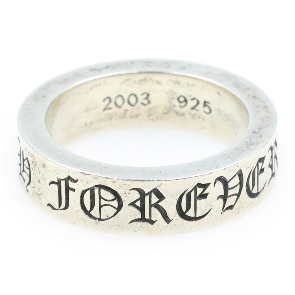 CHROME HEARTS(クロムハーツ) 6mm SPACER FOREVER 6mmスペーサーリング フォーエバーシルバーBCA337